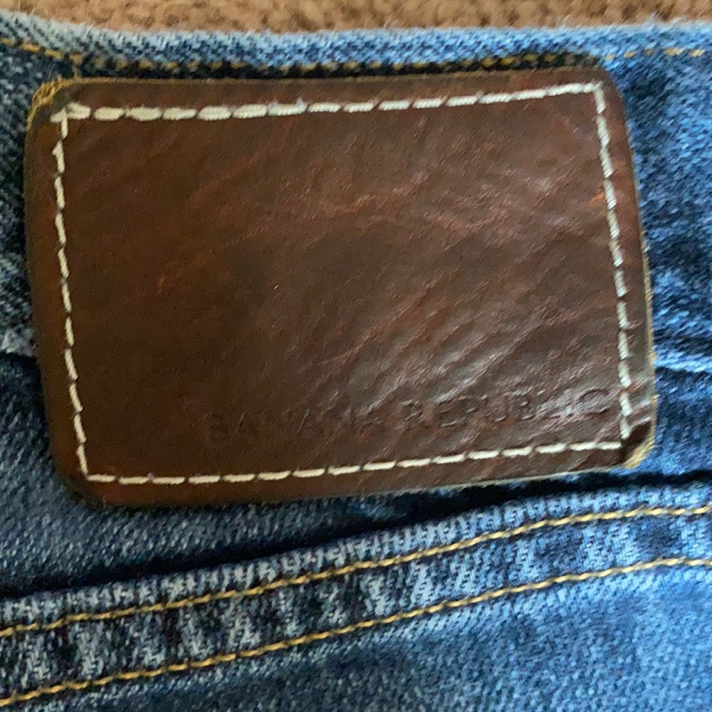 Men’s Banana republic vintage style distressed jeans